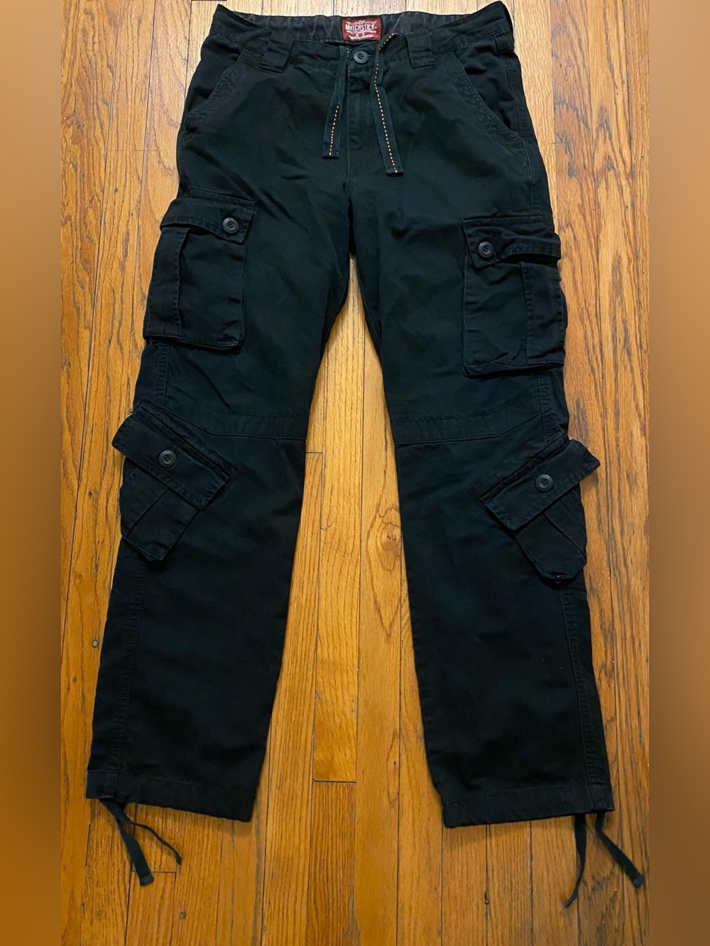 Matchstick Black Tactical Military-Style Cargo Pants - Size L/32W - Retail $60